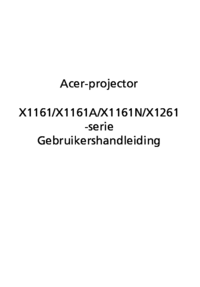 Um das Dokument anzuzeigen Acer X1261 Bedienungsanleitung